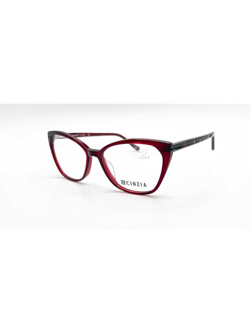 Cinzia Cin-5139 C2 Burgundy Authentic Eyeglasses 53-15-140